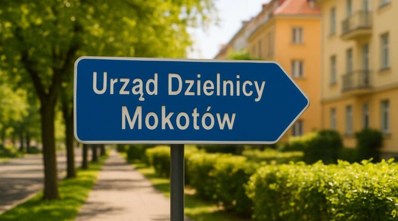Gdzie jest urząd dzielnicy Mokotów?