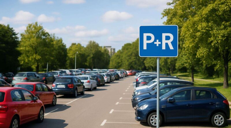 Gdzie są parkingi P+R w pobliżu Mokotowa?
